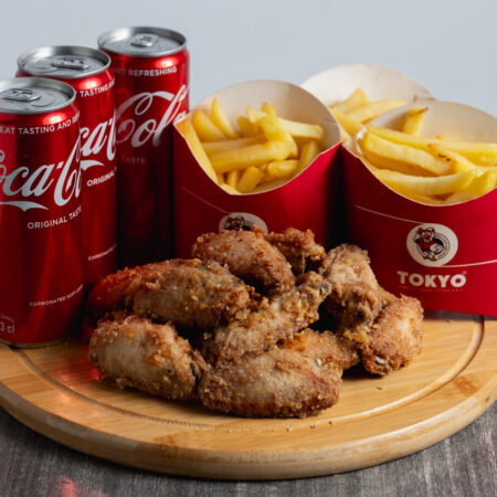 18 hot wings meal